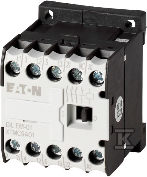 Stycznik AC-3/I=9A P=4kW/ 0Z 1R DILEM-01-G(24VDC)