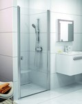 Drzwi prysznicowe chrome CSD1-90 aluminium przezroczyste