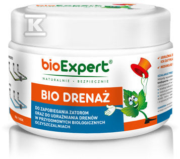 Preparat biologiczny BIO DRENAŻ 250g przeciw zapychaniu się drenażu i studzienek kanalizacyjnych