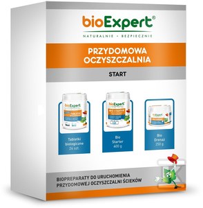 Preparat biologiczny - zestaw START do nowych przydomowych oczyszczalni ścieków