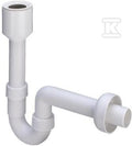 Syfon rurowy do skroplin 50 tworzywo sztuczne / biały, model 7985945