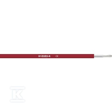 Przewód solarny H1Z2Z2-K 1x4 czerwony