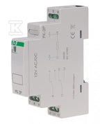 Przekaźnik elektromagnetyczny PK-2P 12V AC/DC, styk: 2P I=2x8A, 1 moduł