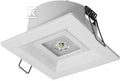Oprawa awaryjna LED, LOVATO P 3W 6000K 1h, jednozadaniowa AT, biała