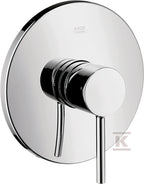 Bateria prysznicowa Hansgrohe Axor Starck jednouchwytowa podtynkowa, element zewnętrzny chrom 10616000