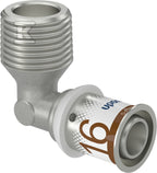 Uponor S-Press PLUS kolano z gwintem zewn. 16-R1/2"MT