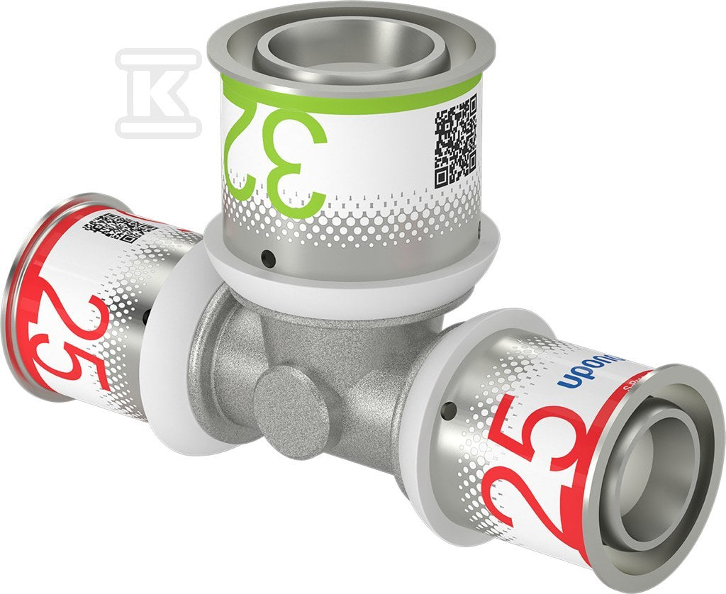 Uponor S-Press PLUS trójnik redukcyjny 25-32-25