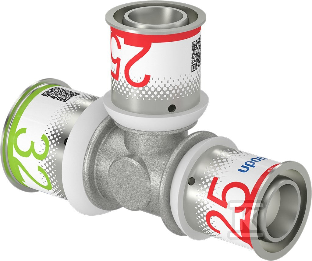 Uponor S-Press PLUS trójnik redukcyjny 32-25-25