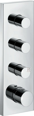 Moduł z termostatem Hansgrohe Axor Starck, element zewnętrzny DN20 chrom 10751000