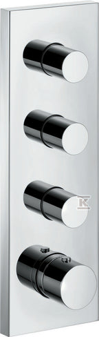 Moduł z termostatem Hansgrohe Axor Starck, element zewnętrzny DN20 chrom 10751000