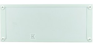 Osłona stalowa z plastikowym wypełnieniem BPZ-FPP-400/300-BL