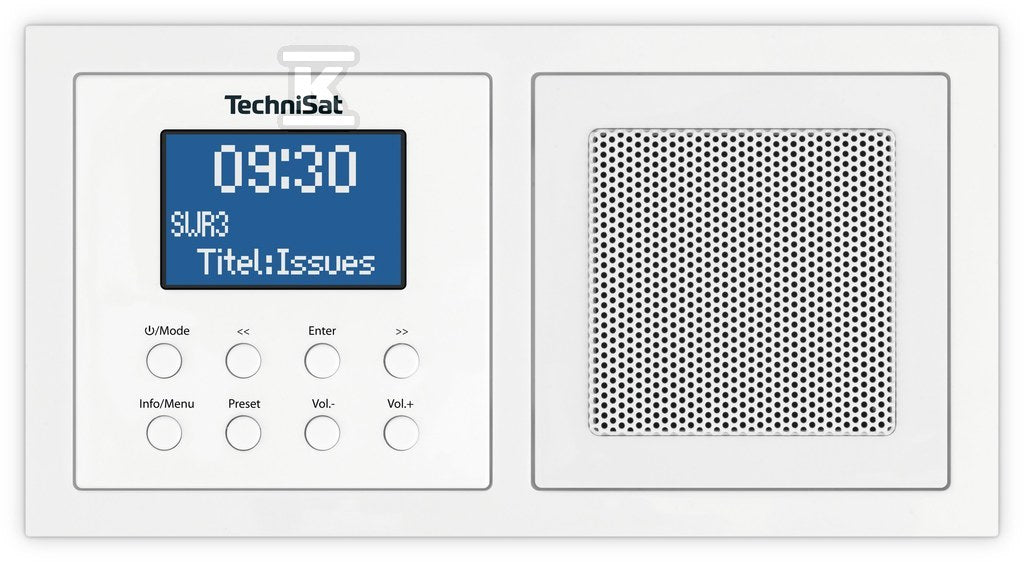 Radioodbiornik+głośnik podtynkowy DIGITRADIO UP