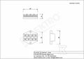 Listwa zaciskowa LZ 4x4 mm2 - romb
