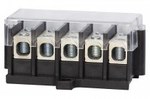 Listwa zaciskowa LZW 5x50mm2 Cu/Al. + osłona