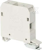 Złączka szynowa gwintowanana ZG-G25/TS35, szara