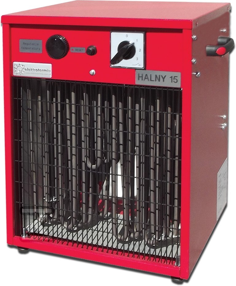 Nagrzewnica elektryczna Halny 15kW/N o mocy 7,5/17 kW