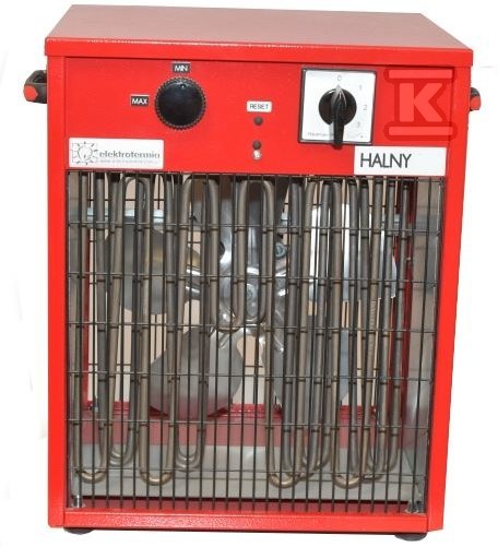 Nagrzewnica elektryczna Halny 15kW/N o mocy 7,5/17 kW