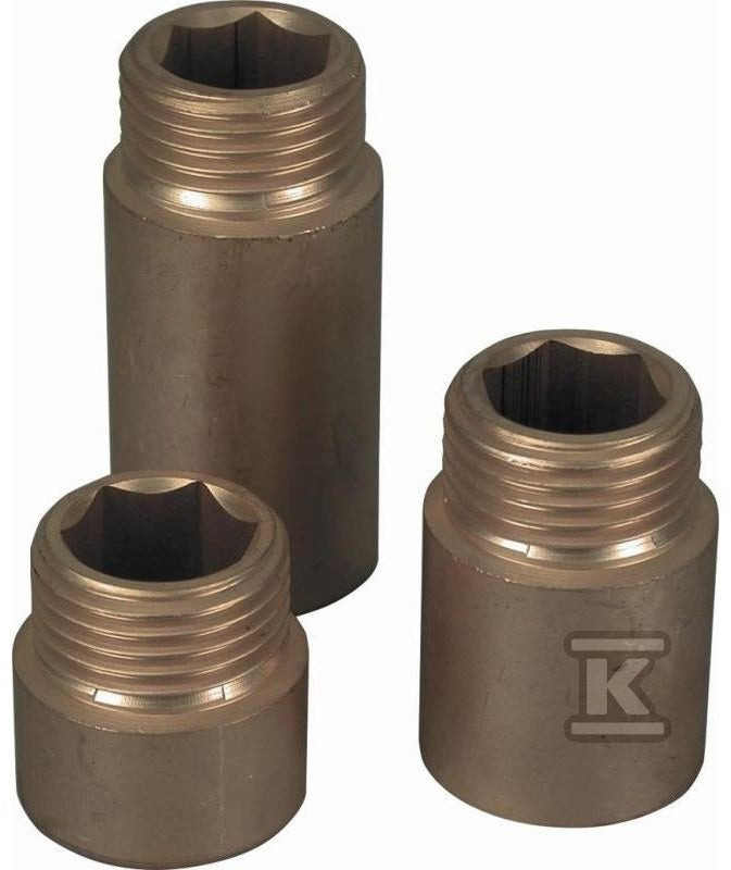 Przedłużka 1/2"x50 mm mosiądz Onnline