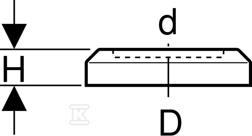 Rozetka biała d110
