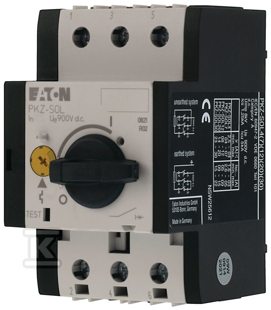 Wyłącznik stringu PV 20A DC PKZ-SOL20