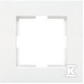 Ramka 1-krotna KARRE biały