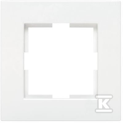 Ramka 1-krotna KARRE biały