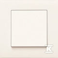 Łącznik 2-biegunowy KARRE biały