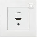 Gniazdo HDMI KARRE biały