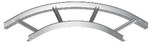 Łuk drabinki 90° LDP/LDOP400H60 N, grubość blachy 1,5 mm E90