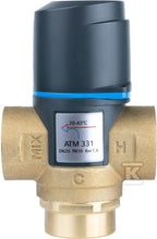 Termostatyczny zawór mieszający ATM 331 DN20 RP3/4" zakres temperatury 20-43 st C, Kvs 1,6 m3/h