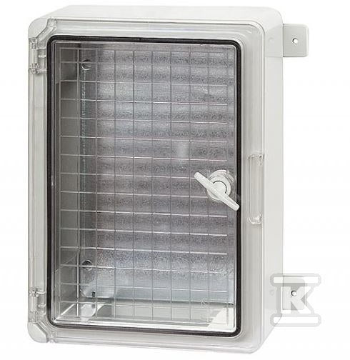 Obudowa 250x350x150 mm IP65 drzwi przeźroczyste