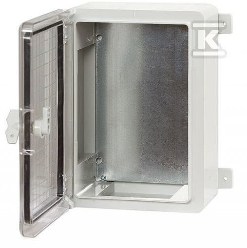 Obudowa 400x500x240 mm IP65 drzwi przeźroczyste