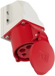 Gniazdo stałe 16A 3P+Z+N 400V, obudowa mała IP44