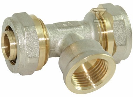 Trójnik skręcany GW 25mm*1/2" Onnline