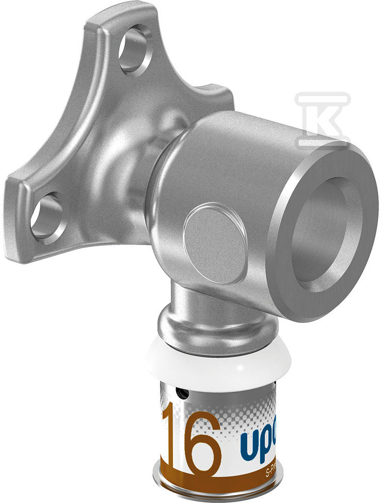 Uponor S-Press PLUS kolano naścienne 20-Rp3/4"FT