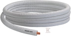 Rura miedziana Tubolit split SE 3/8" preizolowana o średnicy 9,52 mm i grubości ścianki 1 mm w zwoju 50 m pakowana w wieże SZ-101/E50