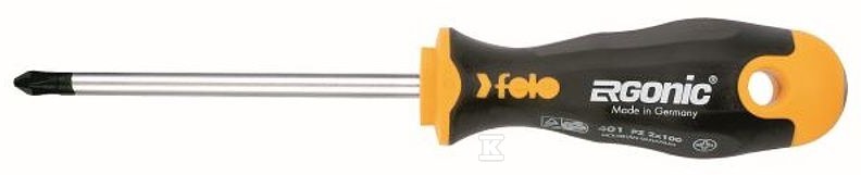 Wkrętak krzyżowy PZ 2 FELO - Ergonic