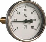 Termometr bimetaliczny BITH 100 1/2 RAD.0-120ST