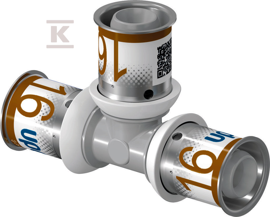 Uponor S-Press PLUS trójnik PPSU 16-16-16