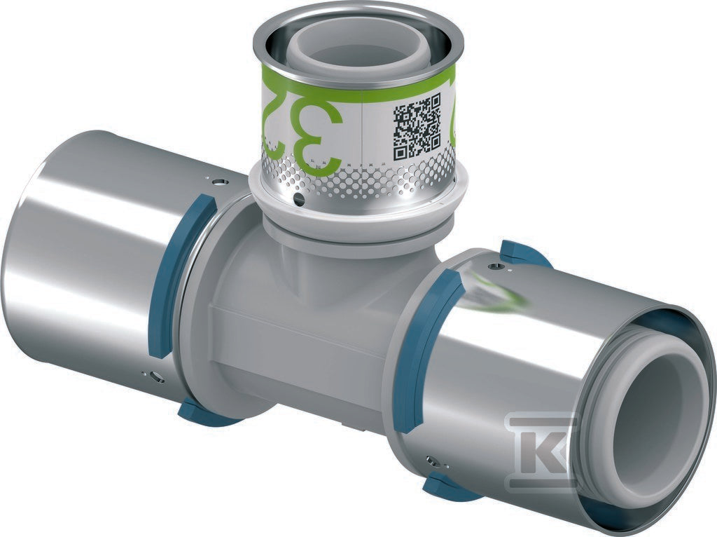 Uponor S-Press trójnik redukcyjny PPSU 40-32-40