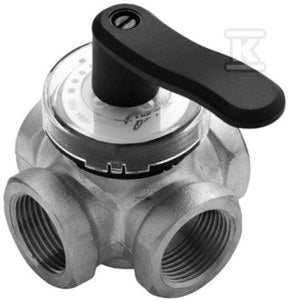 Zawór obrotowy HRB4 PN10, 32/ kVs=16, GW Rp 1 1/4"