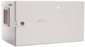 Szafa wisząca 19" 6Ux600x400 mm IP 54, ściany boczne pełne, drzwi pełne, zewnętrzna, RAL 7035