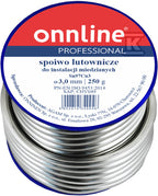 Spoiwo lutownicze/lut miękki Sn97Cu3 3,0mm 250g