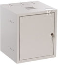 Szafa wisząca 10" 4Ux310x300 mm IP 30, drzwi pełne, RAL 7035