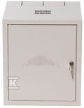 Szafa wisząca 10" 6Ux310x300 mm IP 30, drzwi pełne, RAL 7035