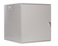 Szafa wisząca SIMPLE 19" 9Ux555x400 mm IP 30, ściany boczne pełne, drzwi pełne RAL 7035