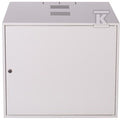 Szafa wisząca SIMPLE 19" 9Ux555x600 mm IP 30, ściany boczne pełne, drzwi pełne RAL 7035
