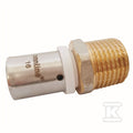 ZŁĄCZKA ZAPRASOWYWANA GZ 20MM X 1/2" profil U