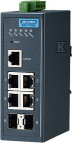 SWITCH 4xG, 2SFP zarządz.