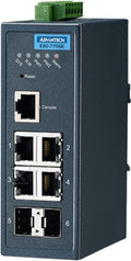 SWITCH 4xG, 2SFP zarządz. temp.